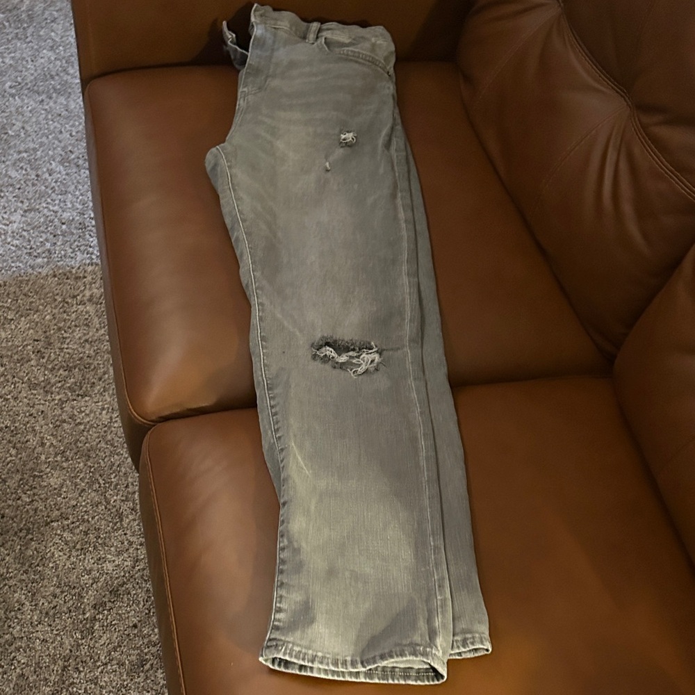 Gray Jeans